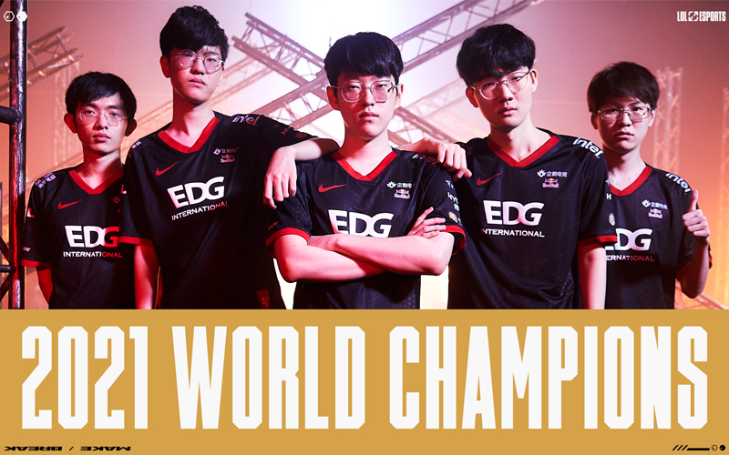 LoL: EDward Gaming, a EDG, é a grande campeã do Worlds 2021