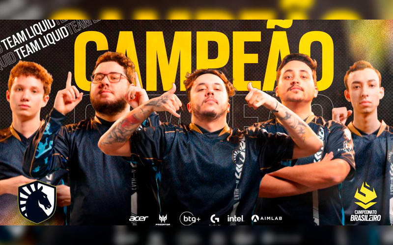 R6: Team Liquid bate NiP na final e é bicampeã do BR6