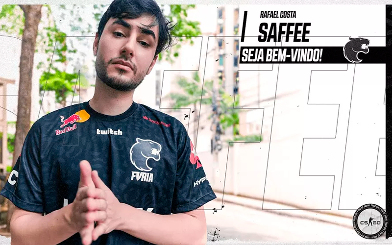 CS:GO: Após saída de “VINI”, FURIA anuncia o AWP “saffee”, ex-paiN