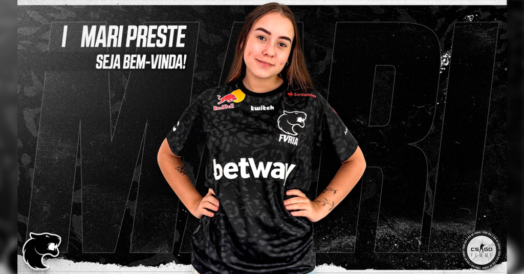 CS:GO: FURIA anuncia contratação de “mari” para line up feminina