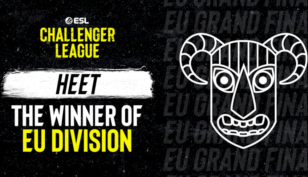 CS:GO: HEET vence 1WIN e conquista a ESL Challenger League S40 EU