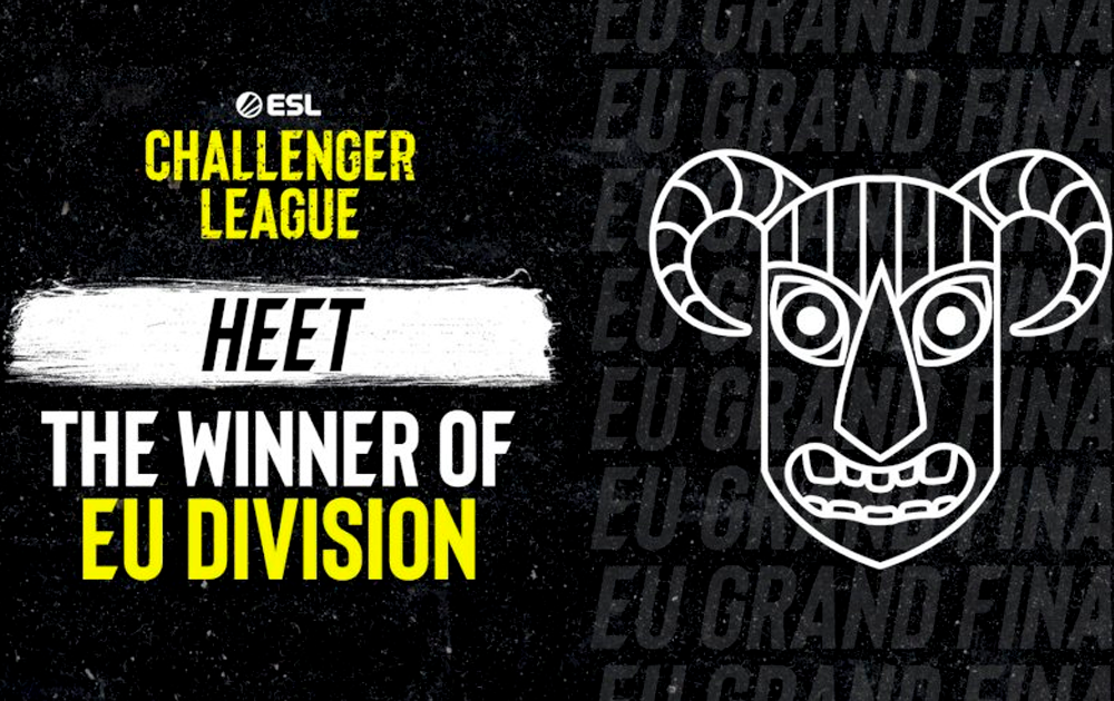 CS:GO: HEET vence 1WIN e conquista a ESL Challenger League S40 EU