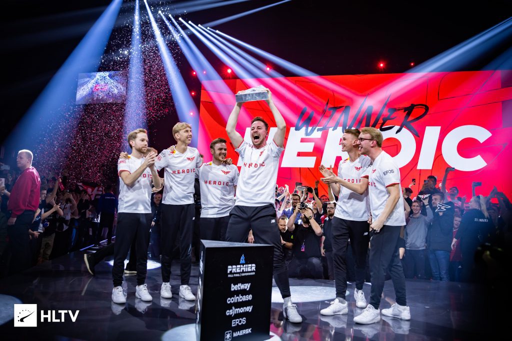 BLAST Premier Fall Finals 2022: Heroic é campeã em casa após vice do Major