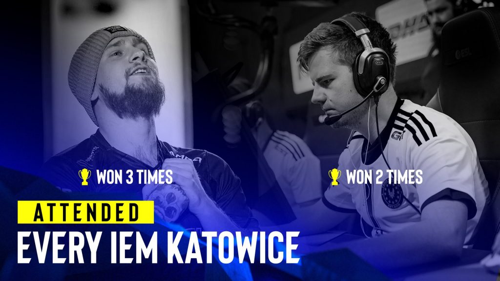 IEM Katowice 2023: KRIMZ e dupreeh participaram de todas as edições do torneio