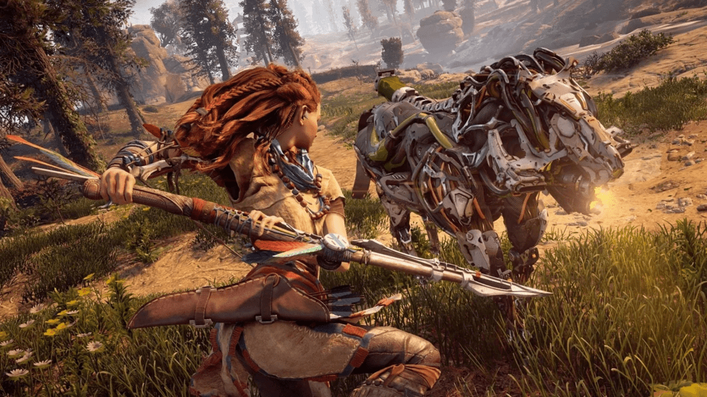 Horizon Zero Dawn: Complete Edition é uma das séries de aventura e exploração mais aclamados. (Divulgação/Sony)