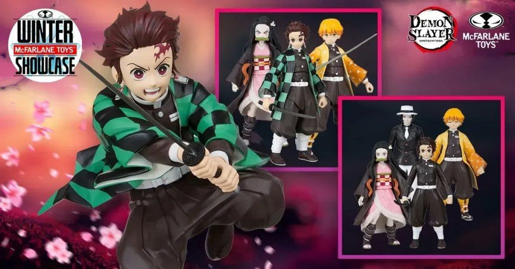 Demon Slayer ganha linha de action figures da McFarlane Toys