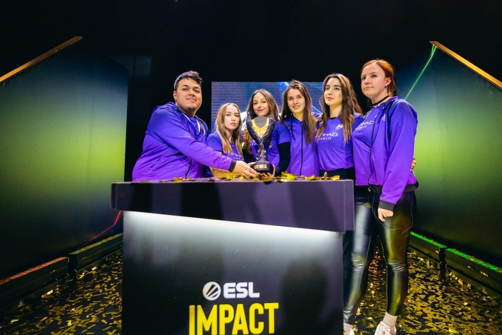 Nigma Galaxy campeã da ESL Impact Katowice 2023.