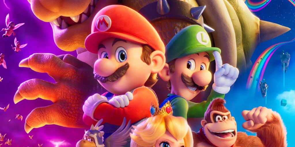 Super Mario Bros chega aos cinemas em abril (Divulgação/Nintendo)