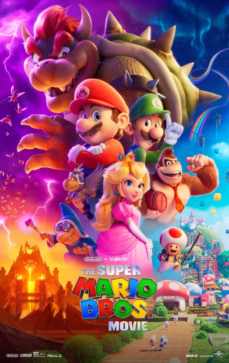 Nintendo divulga pôster e anuncia trailer do Super Mario Bros: O