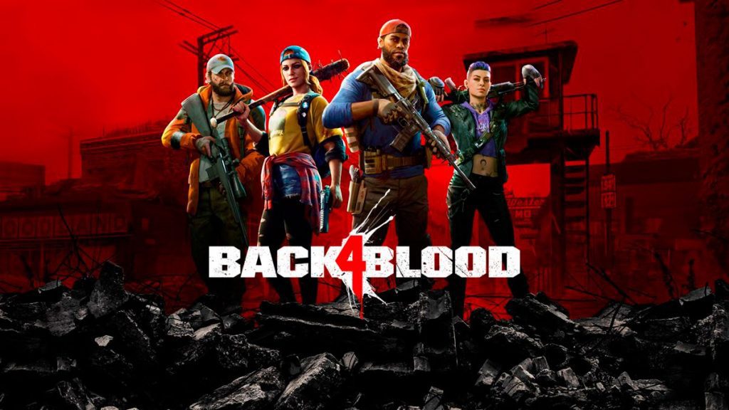 Imagem mostra os personagens de Back 4 Blood enfileirados.