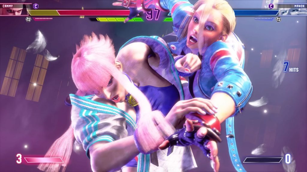 Cammy e Manon duelam em Street Fighter 6