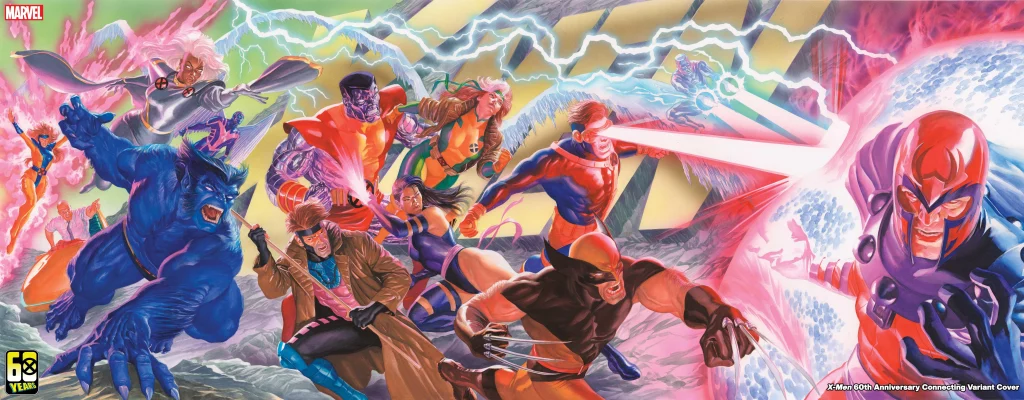 Alex Ross homenageia icônica capa de X-Men #1 de Jim Lee