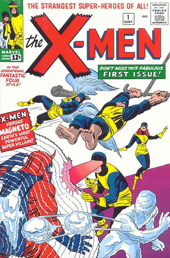 Uncanny X-Men #1 (1963), arte de Jack Kirby (Imagem: Reprodução/Marvel)