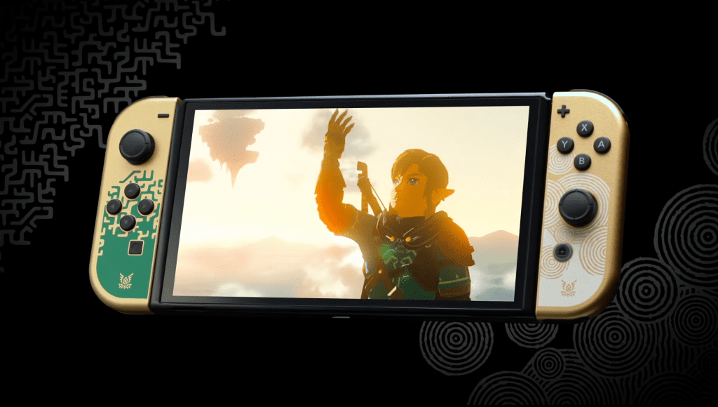 Switch OLED de Zelda