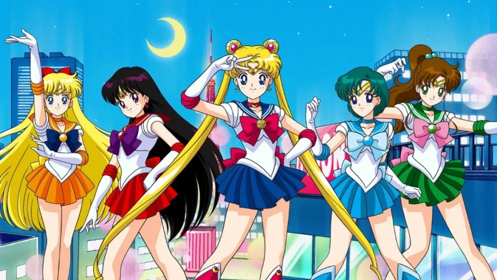 Sailor Moon, clássico anime de garotas mágicas. (Imagem: Reprodução)