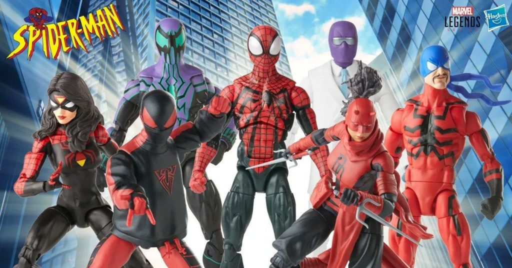 Retro Marvel Legends: Hasbro lança pré-venda de vilões Tarântula, Rosa, Chasm e mais