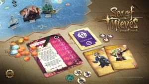 O estilo do board game de Sea of Thieves