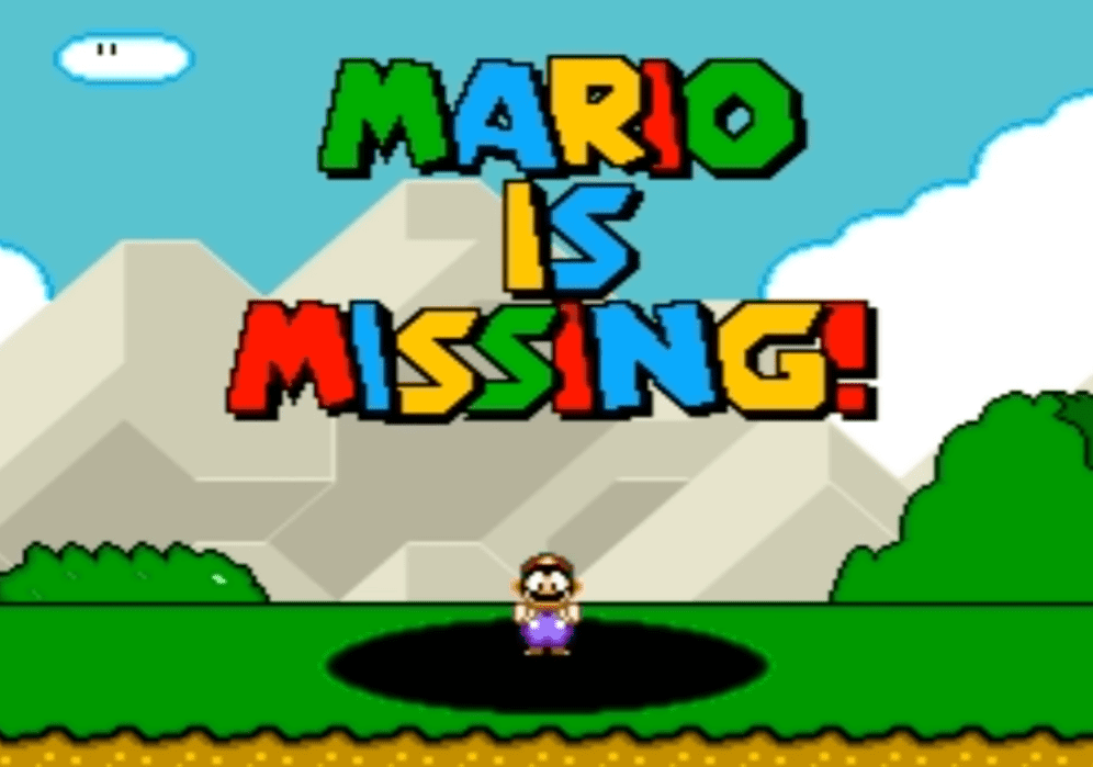 Jogo Usado Mario Is Missing Super Nintendo - Game Mania