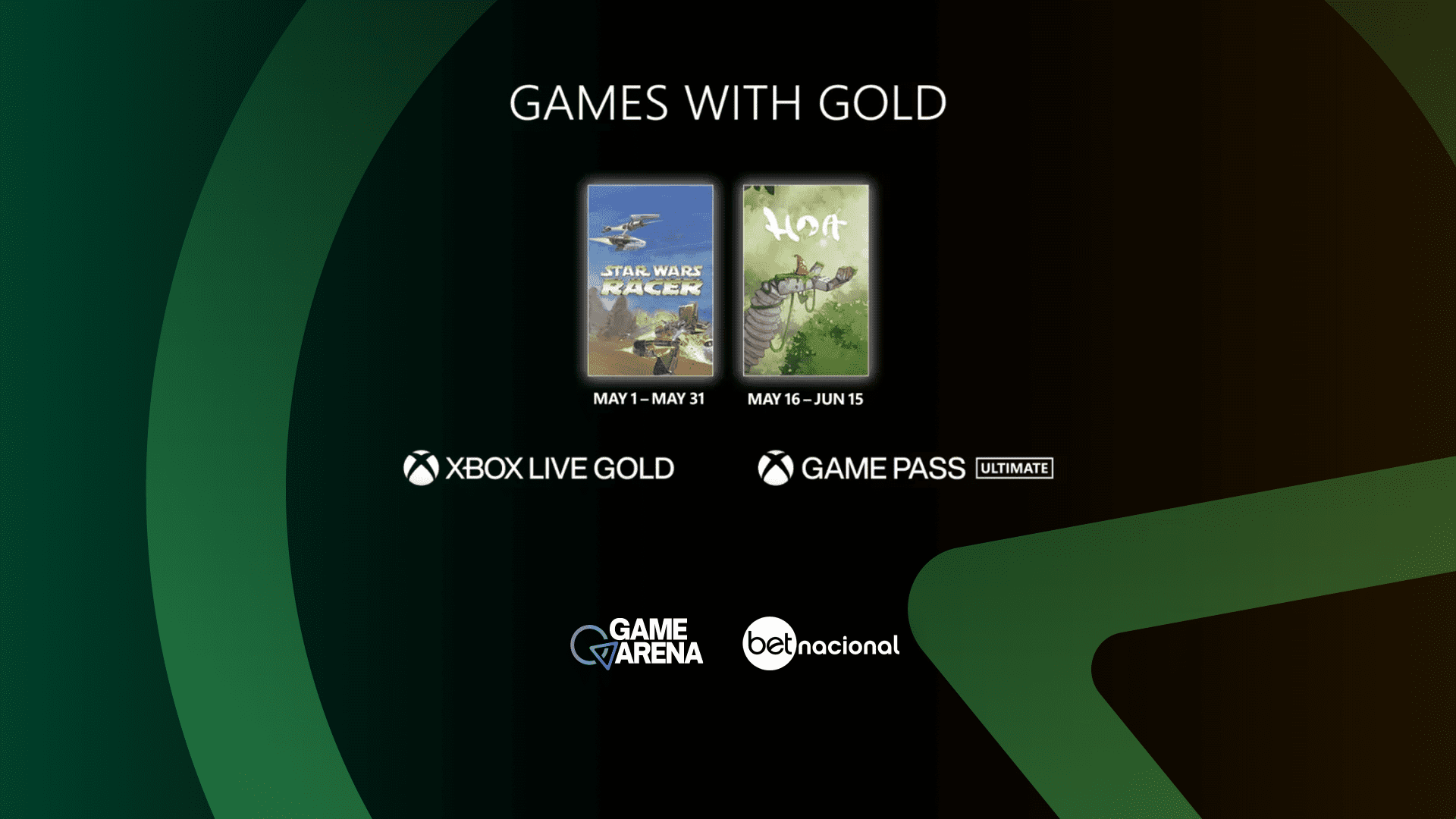 Games With Gold: Revelados os Games de Fevereiro