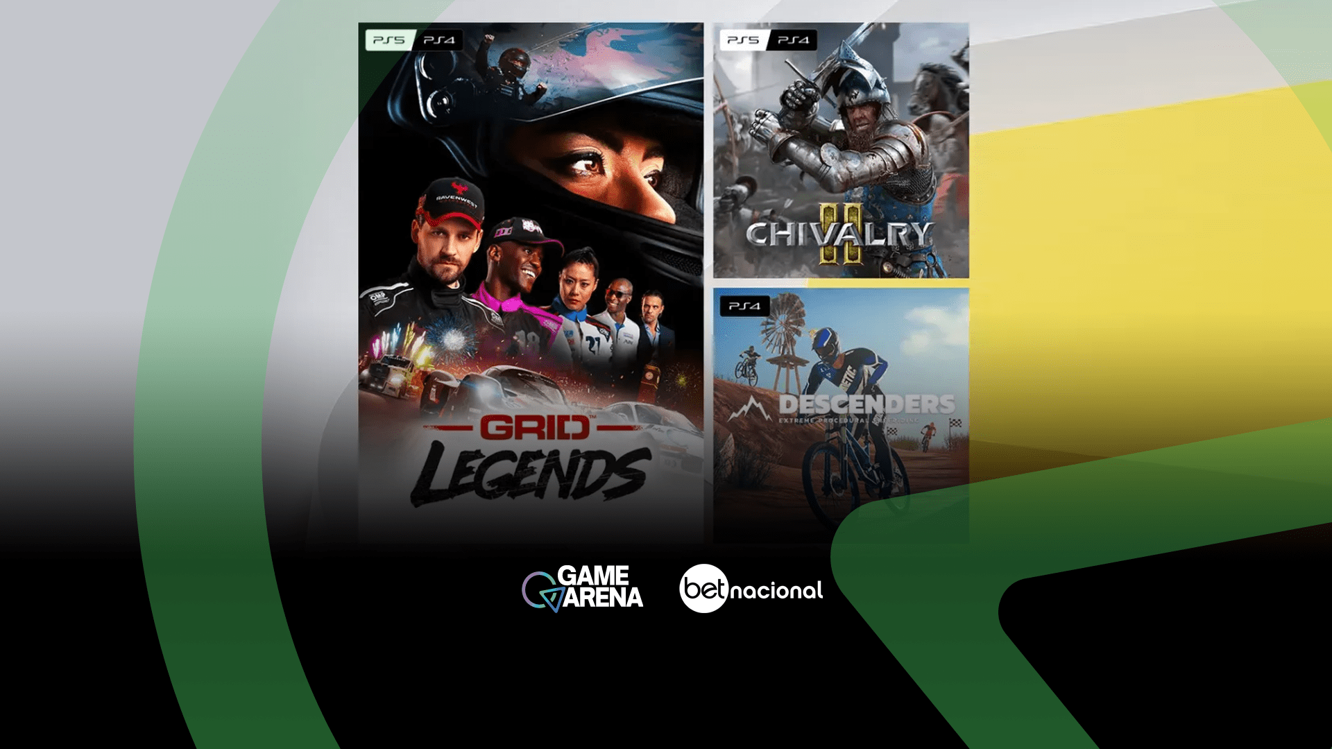 PS Plus de maio tem Grid Legends, Chivalry 2 e mais jogos grátis