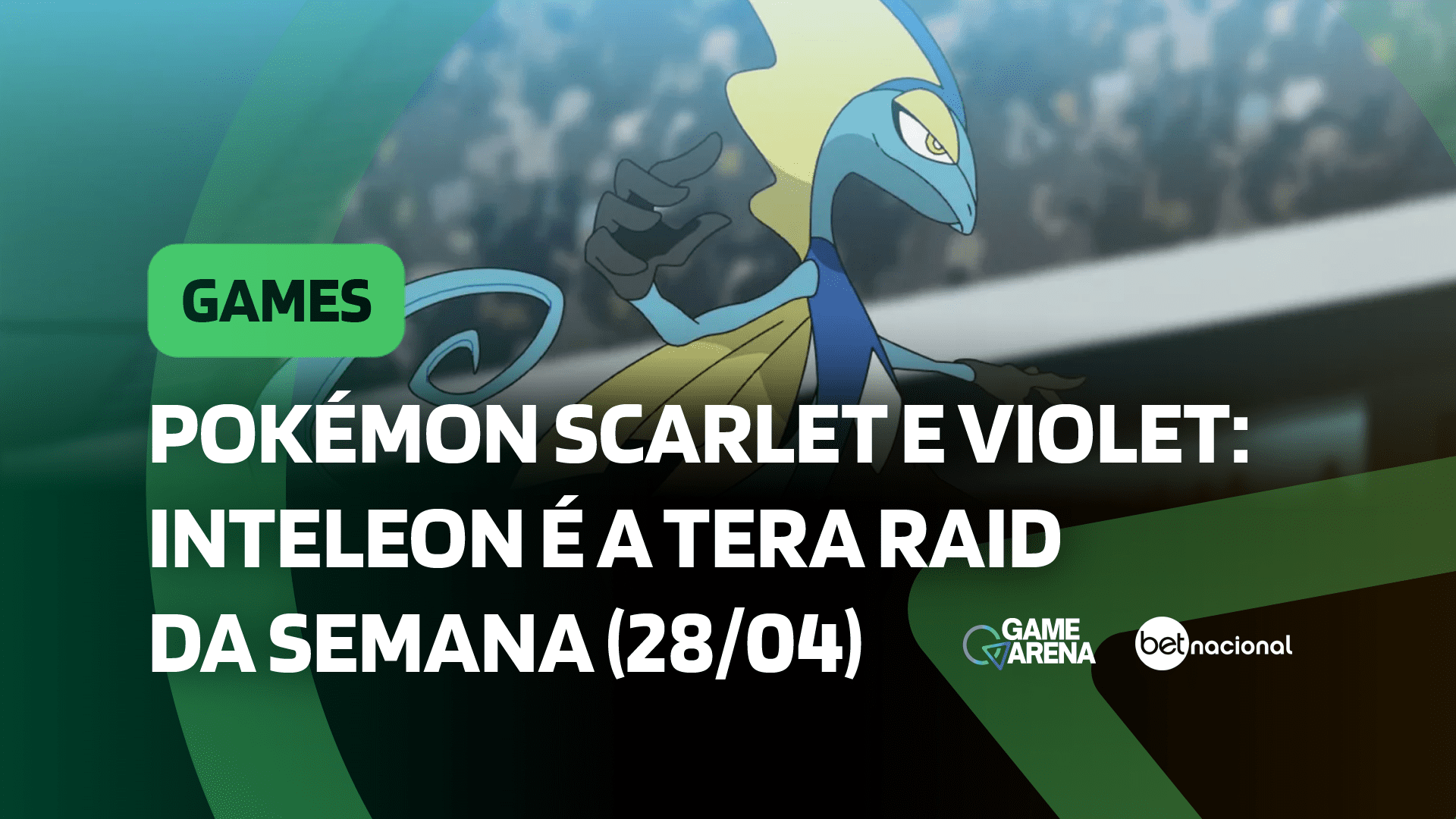 Pokémon Scarlet & Violet: Inicial da região de Galar estará disponível na  próxima Tera Raid