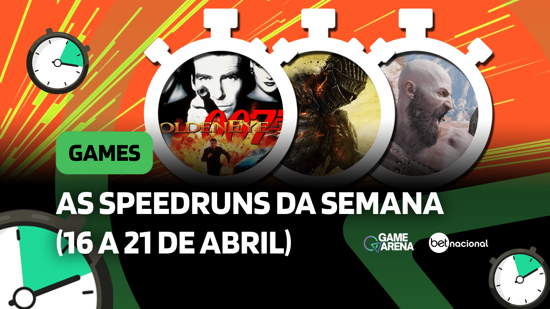 As Speedruns da semana (16 a 21 de abril) - Game Arena