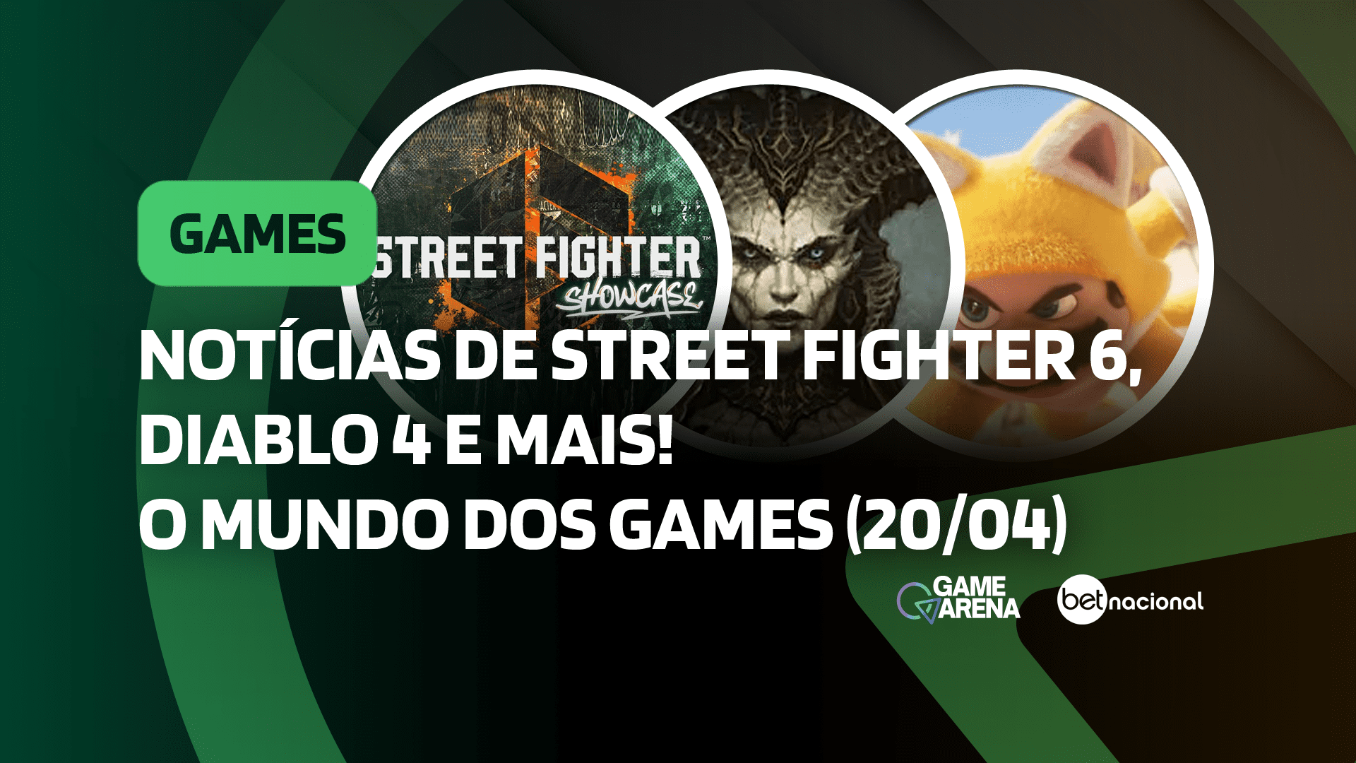 Street Fighter 6 e Diablo 4 são destaques nos lançamentos da semana