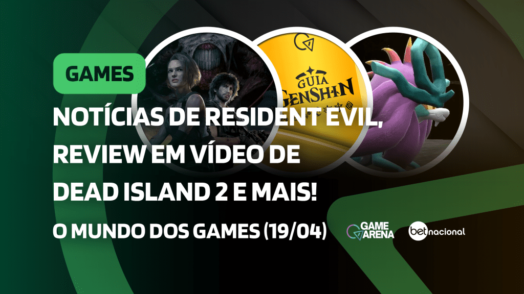 Notícias de Resident Evil, review em vídeo de Dead Island 2 e mais! &#8211; o mundo dos Games (19/04)