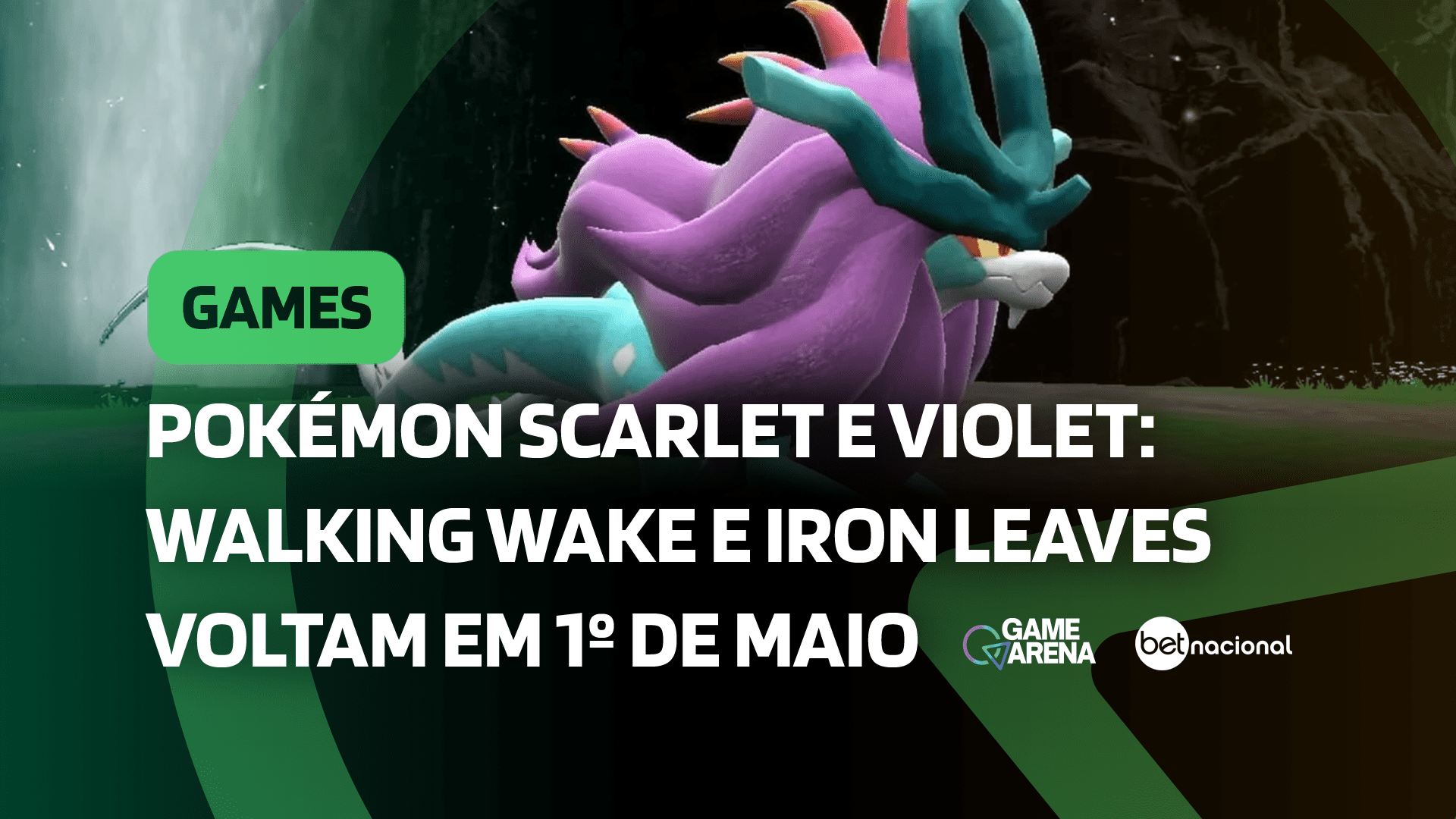 Pokémon Scarlet & Violet receberão atualização para corrigir