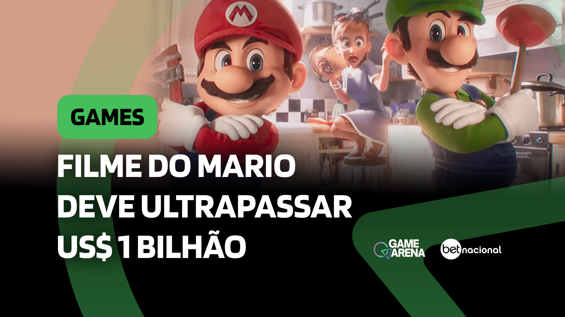 Super Mario Bros. se torna o 10º filme de animação a ultrapassar