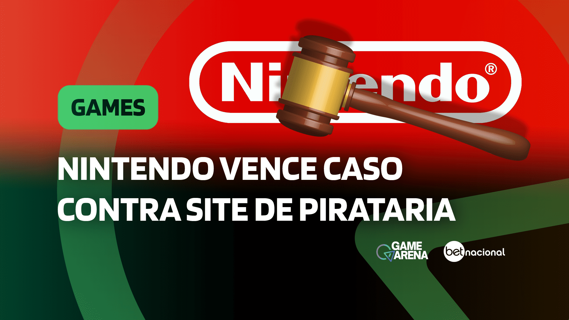 Nintendo vence batalha judicial contra site de jogos piratas
