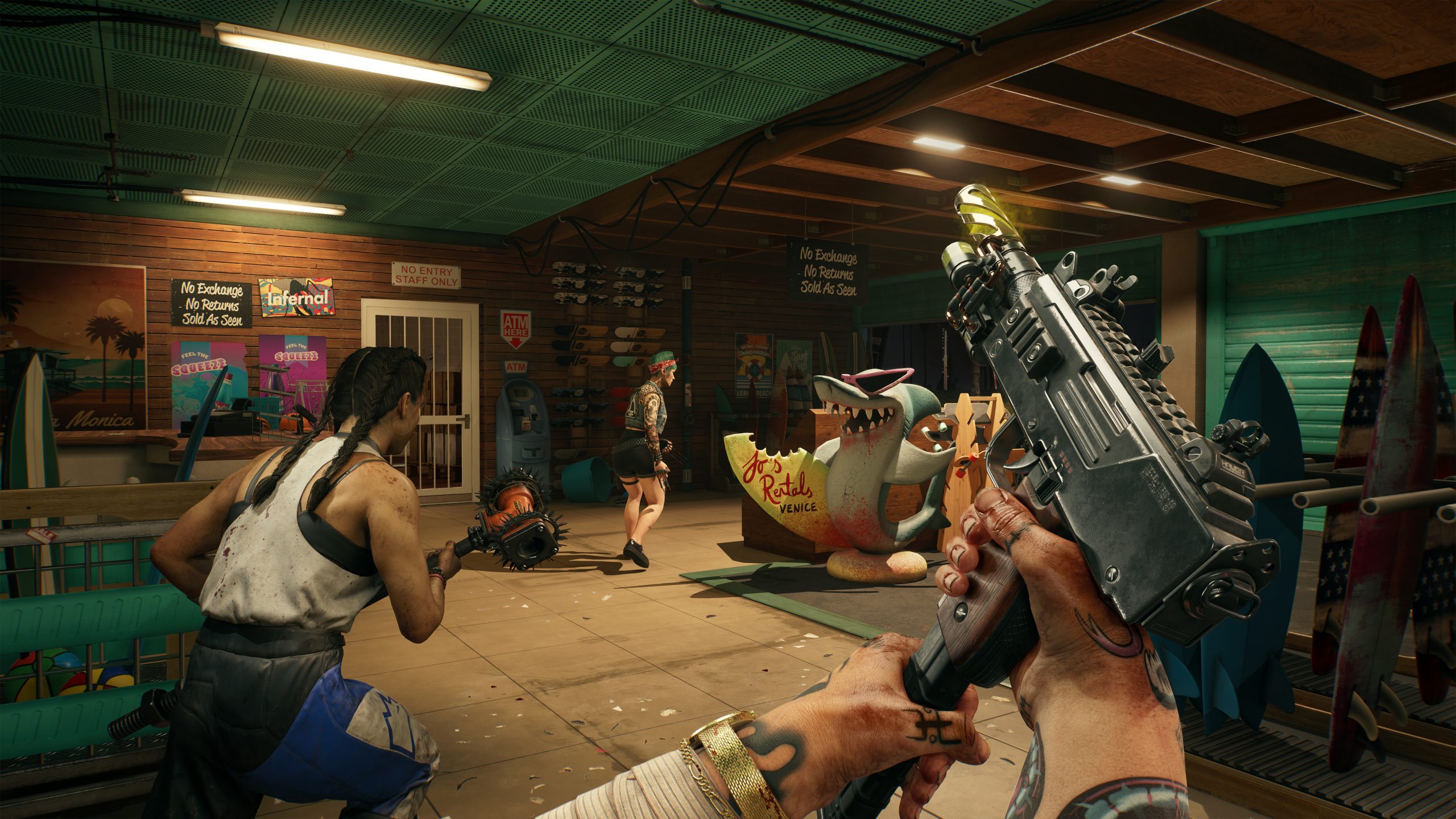 DEAD ISLAND 2 COMO PEGAR ARMAS DE FOGO 