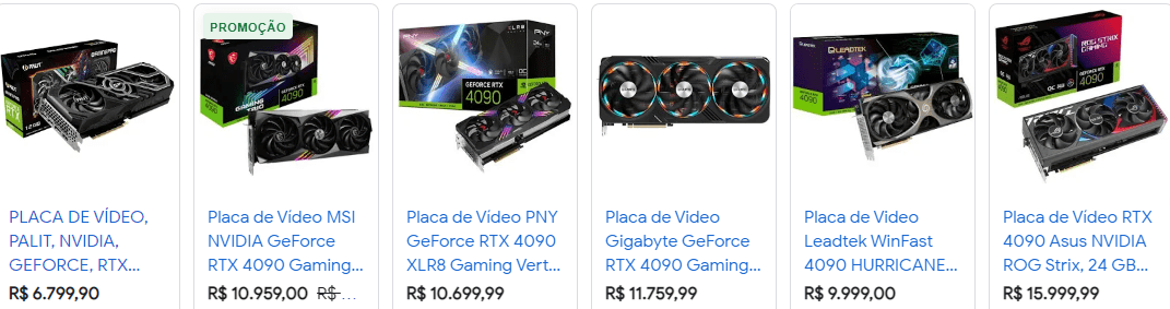 RTX 4090 jogos