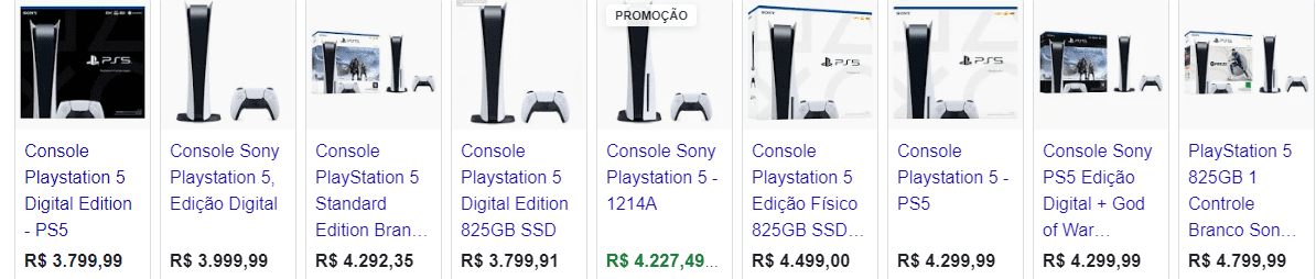 Jogos PS5 Preço