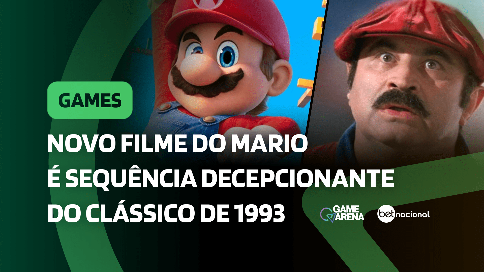 Novo filme do Mario é sequência decepcionante do clássico de 1993 - Game  Arena