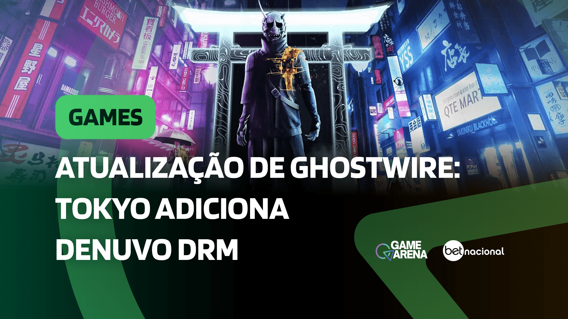 Confira 20 minutos de gameplay de Ghostwire: Tokyo