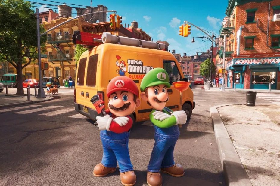 Mario e Luigi conquistaram os fãs no cinema com um filmaço cheio de referências. (Imagem: Reprodução)