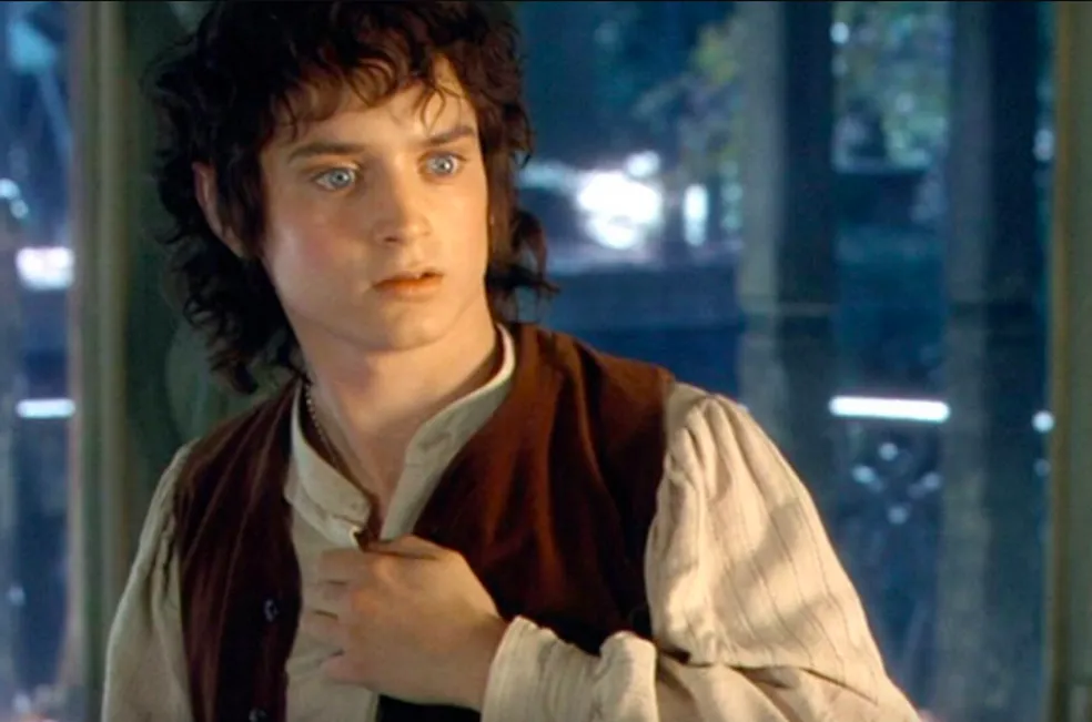 Elijah Wood como Frodo na trilogia O Senhor dos Anéis — Foto: Reprodução