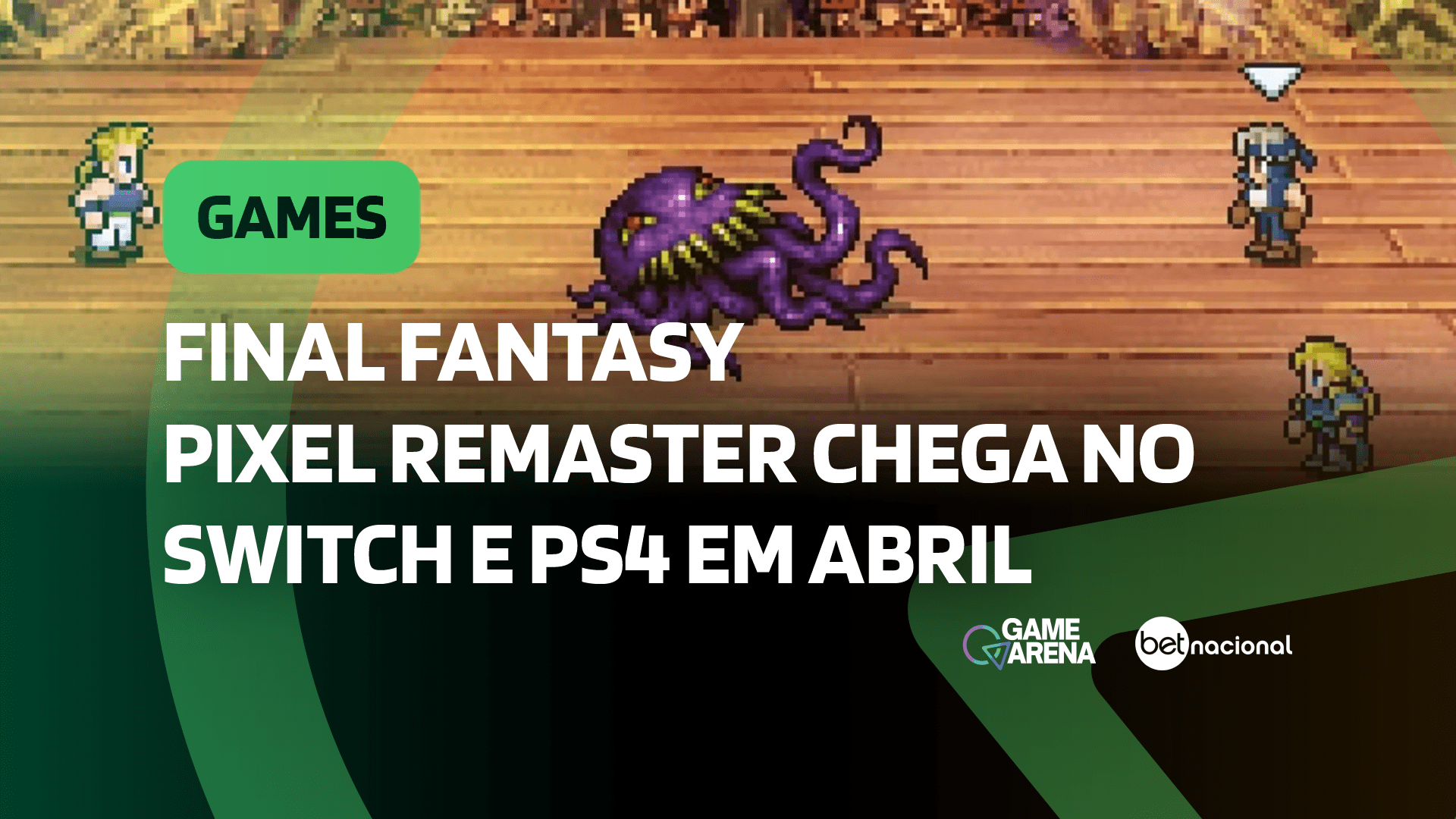 Final Fantasy Pixel Remaster: tudo sobre a nova coletânea de clássicos