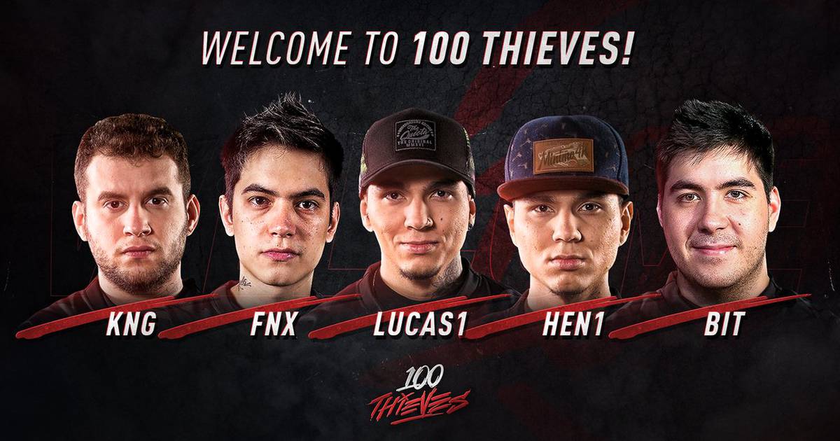 CS Time Brasileiro 100Thieves