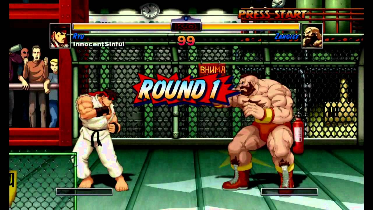 Bonecos do Jogo Street Fighter anos 90 sendo Ryu, Zangi