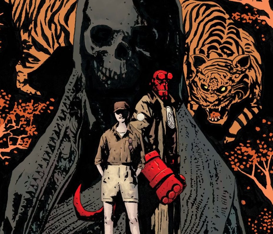 Hellboy é enviado à Índia em uma missão urgente após relatos do surgimento de um novo monstro. (Imagem: Reprodução/Dark Horse Comics)
