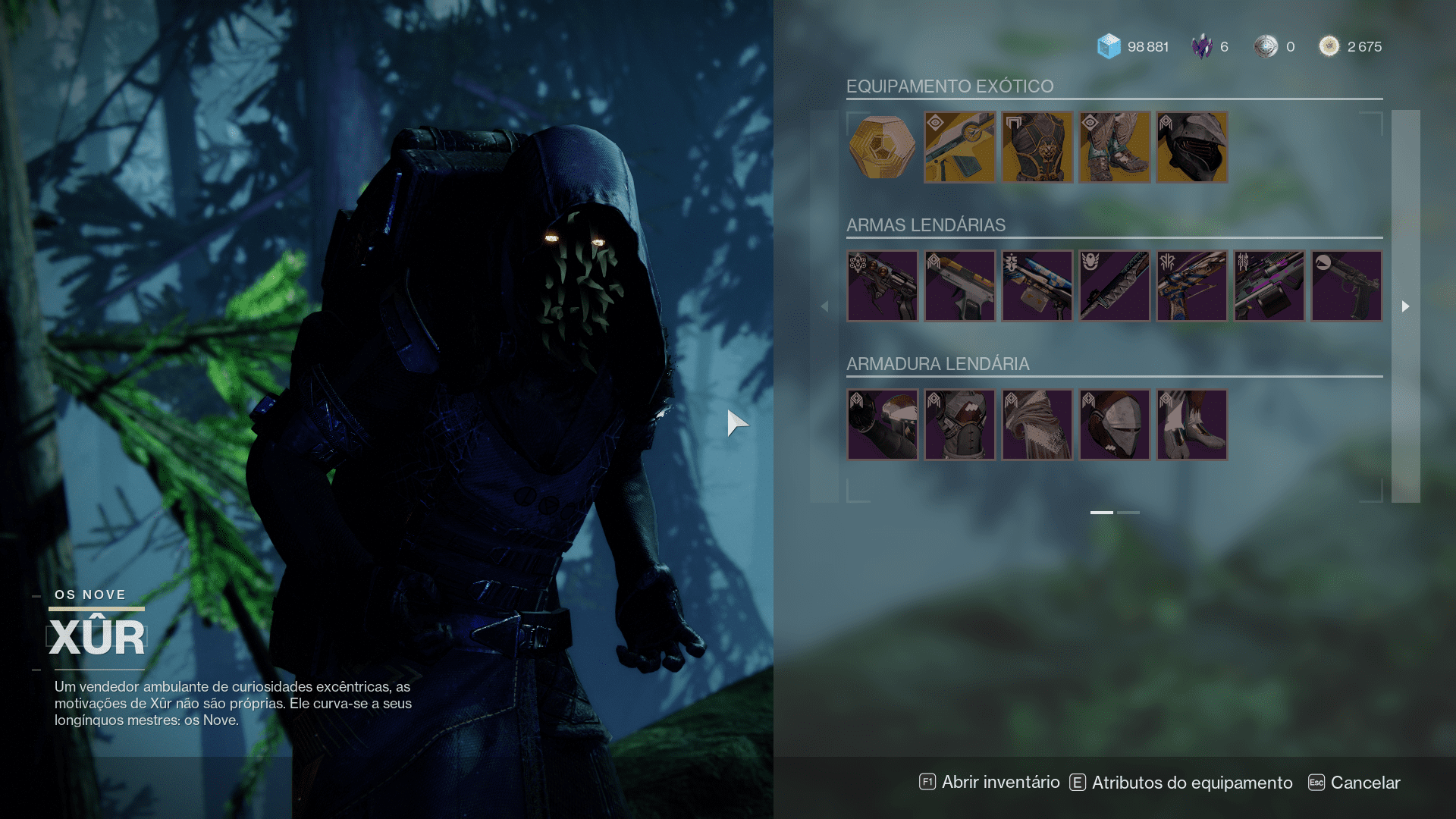 Xur Destiny 2