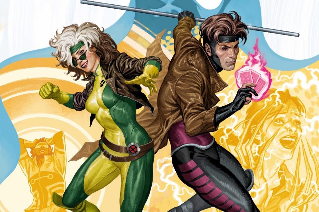 Vampira e Gambit terão aventura especial escrita por um casal de brasileiros em nova antologia de X-Men. (Imagem: Reprodução/Marvel)