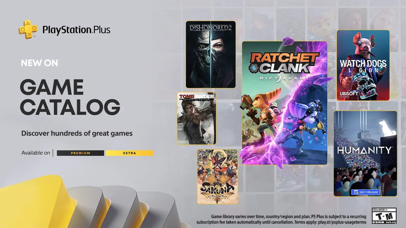 Sony revela os jogos do PS Plus Extra e Premium de outubro