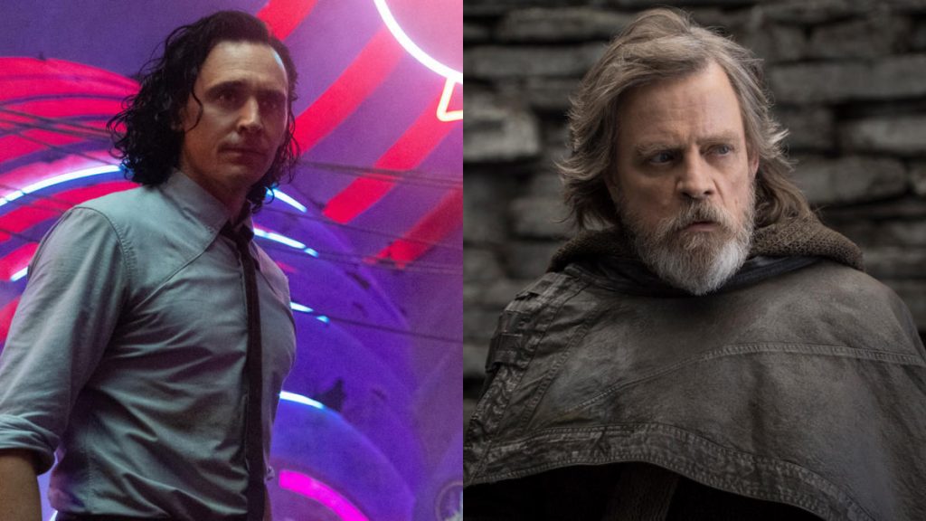 Tom Hiddleston (Loki) e Mark Hamill (Luke Skywalker) vão estrelar The Life Of Chuck, de Stephen King. (Imagem: Reprodução)