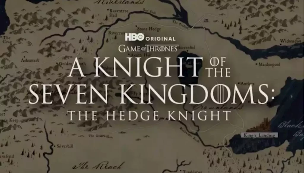A Knight Of The Seven Kingdoms: The Hedge Knight, nova prequela de Game of Thrones, foi paralisada em apoio à greve dos roteiristas. (Imagem: Reprodução/HBO)