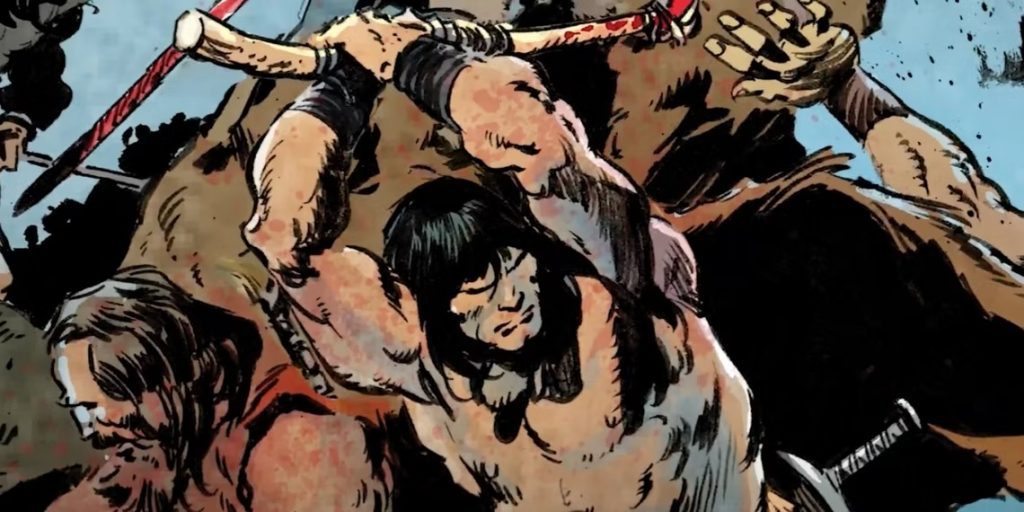 Conan the Barbarian, nova série em quadrinhos do inclemente cimério, lança em julho de 2023, nos EUA. (Imagem: Reprodução/Titan Comics)