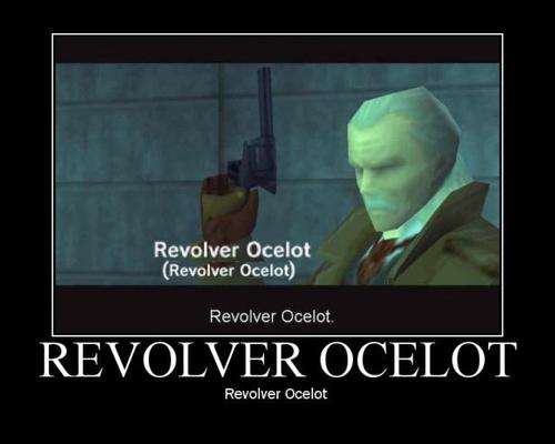 Revolver Ocelot personagens