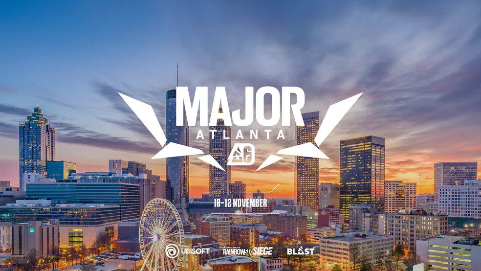 R6: Próximo Major será em Atlanta, nos EUA